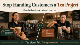 Stop handing customers a tea project