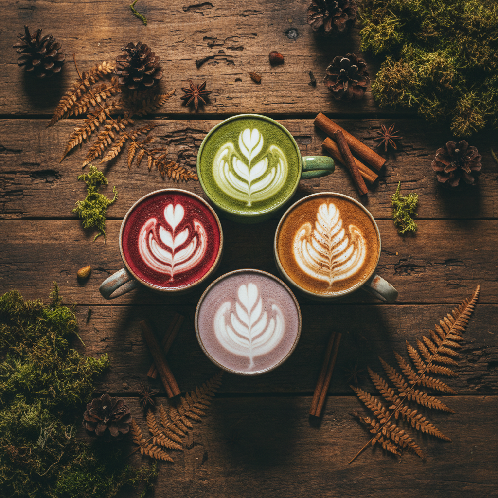 London Fog Latte Products image of mugs for tea